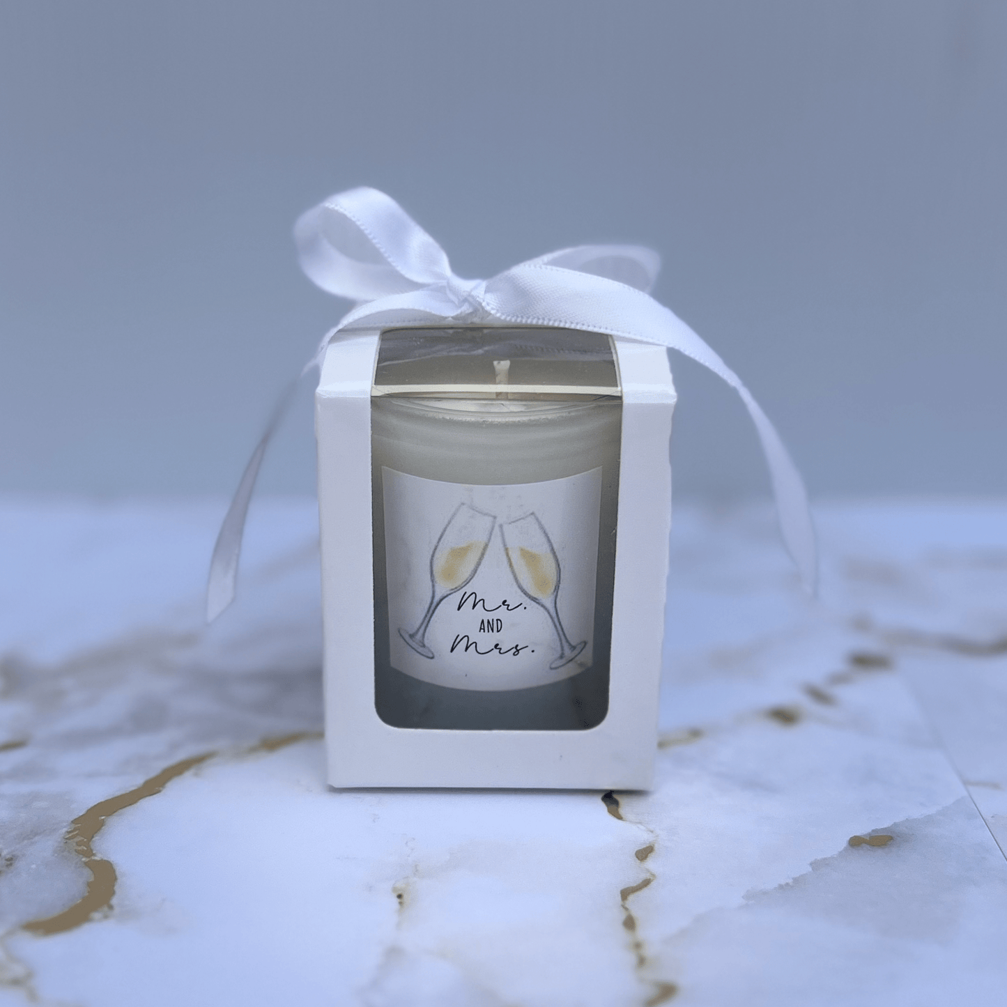 votive mr and mrs - Your Photo Candle