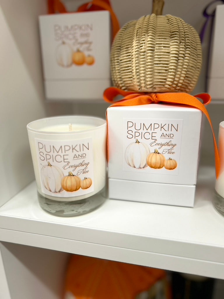 Fall Pumpkin Spice Candle