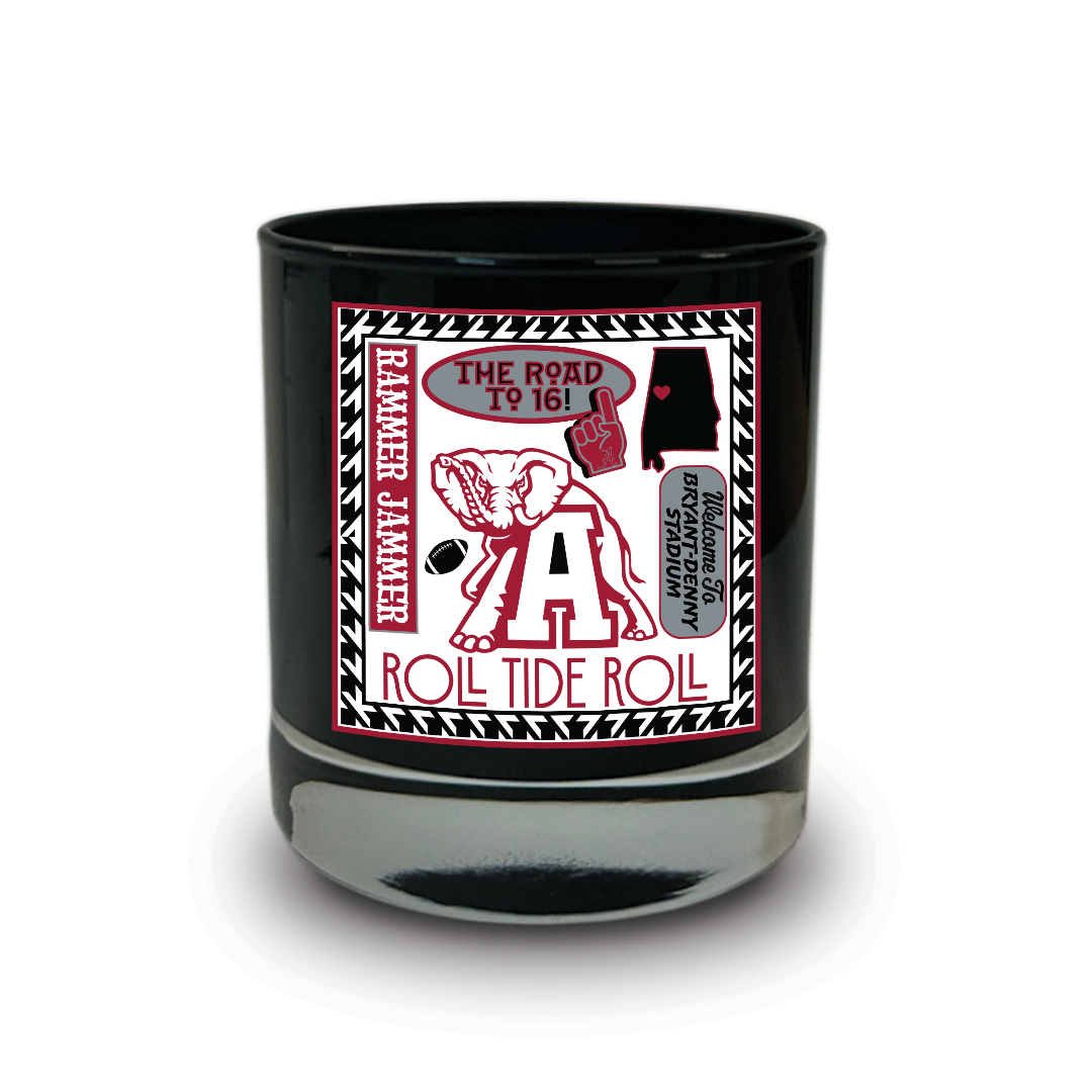 Game Day Candle Rammer Jammer Alabama