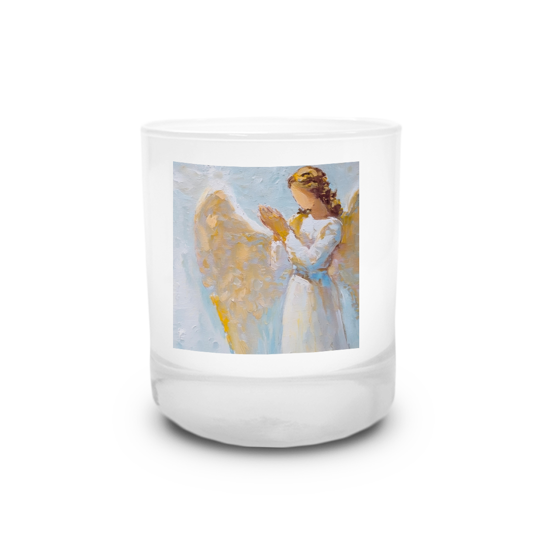 Angel Joy Christmas Candle