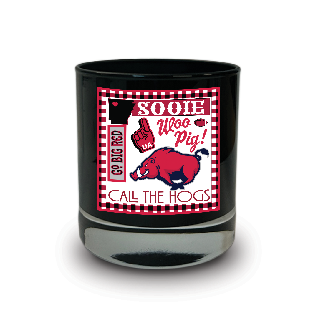 Game Day Candle Woo Pig Arkansas