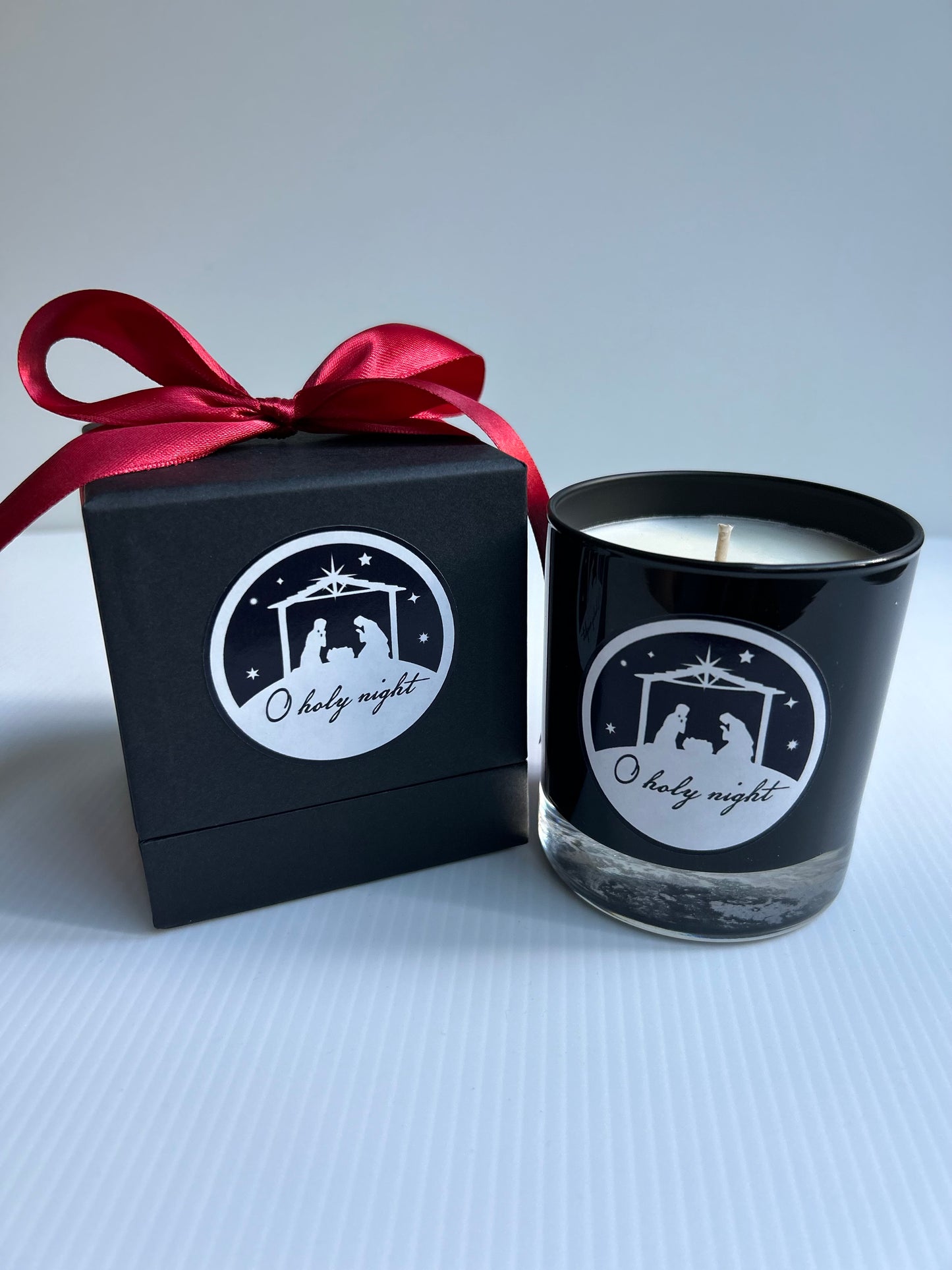 O Holy Night Christmas Candle