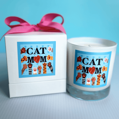 Cat Mom Candle - Your Photo Candle