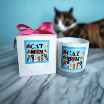 Cat Mom Candle - Your Photo Candle