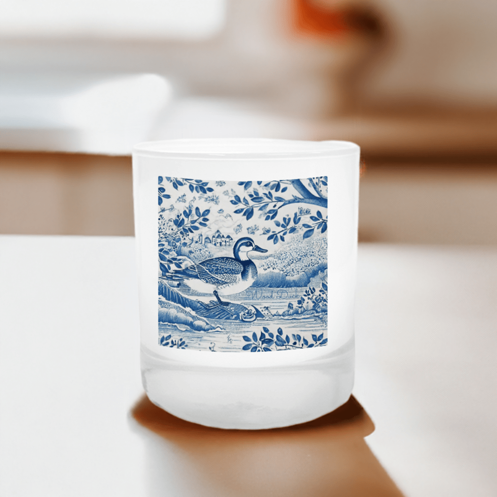 Chinoiserie Classic Wood Duck Candle - Your Photo Candle