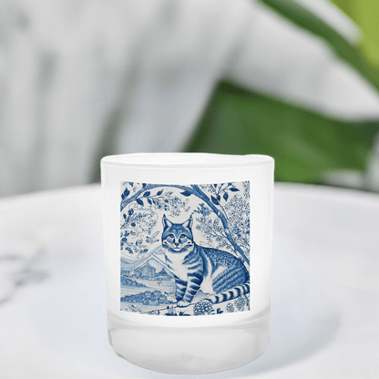 Chinoiserie Elegant Bobcat Candle - Your Photo Candle