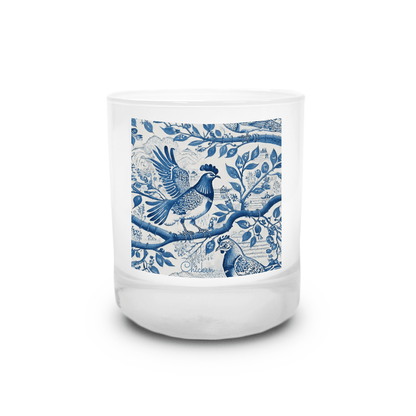 Chinoiserie Elegant Chicken Candle - Your Photo Candle