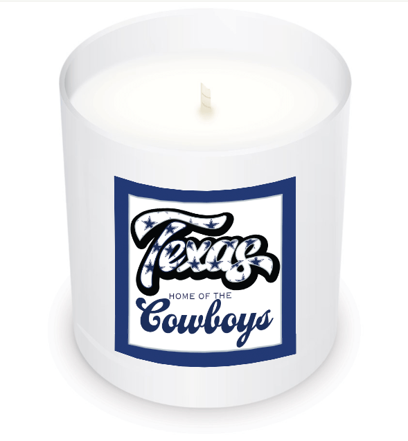 Dallas Cowboys - Your Photo Candle