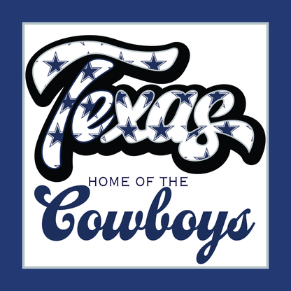 Dallas Cowboys - Your Photo Candle