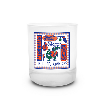 Game Day Candle Gator Chomp Florida