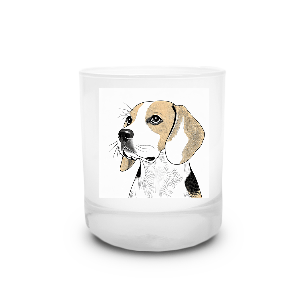 Good Dog Candle Beagle - Your Photo Candle