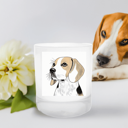 Good Dog Candle Beagle - Your Photo Candle