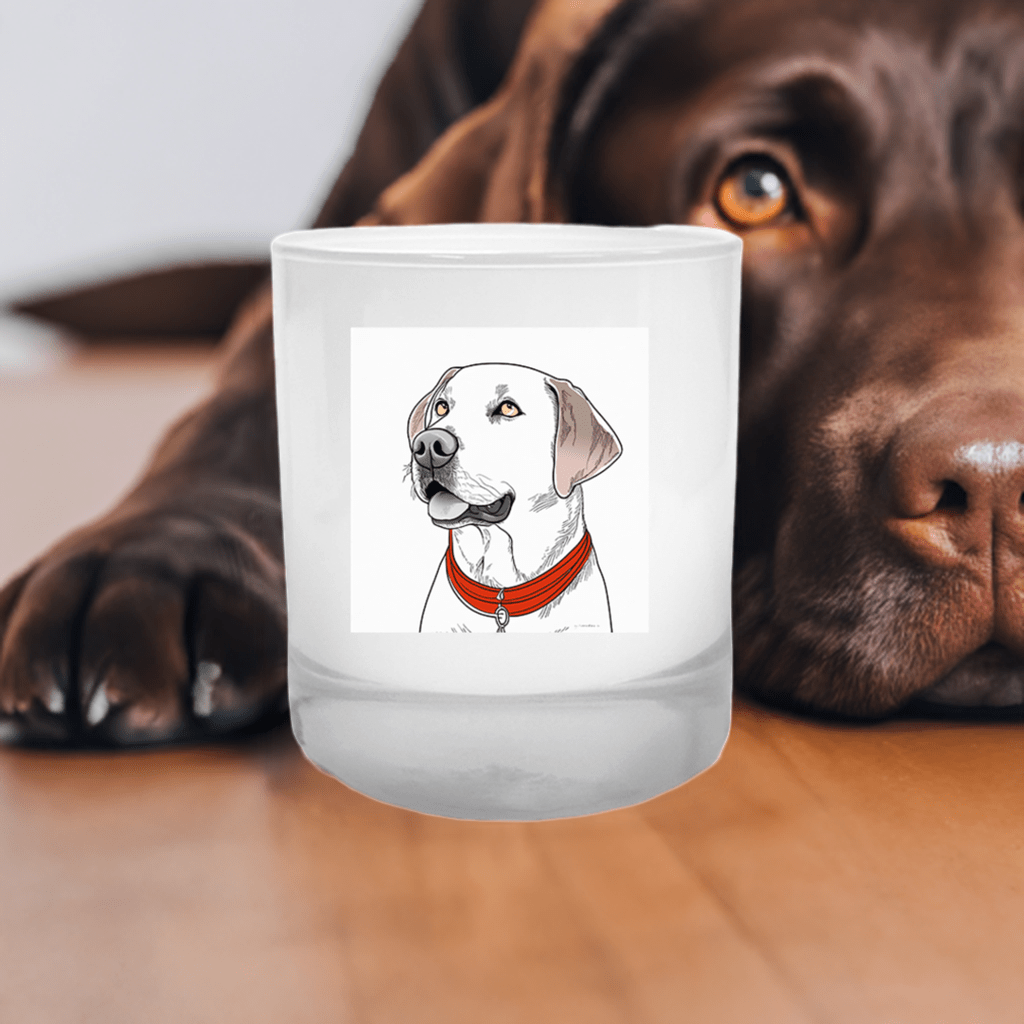 Good Dog Candle Chocolate Lab - Your Photo Candle