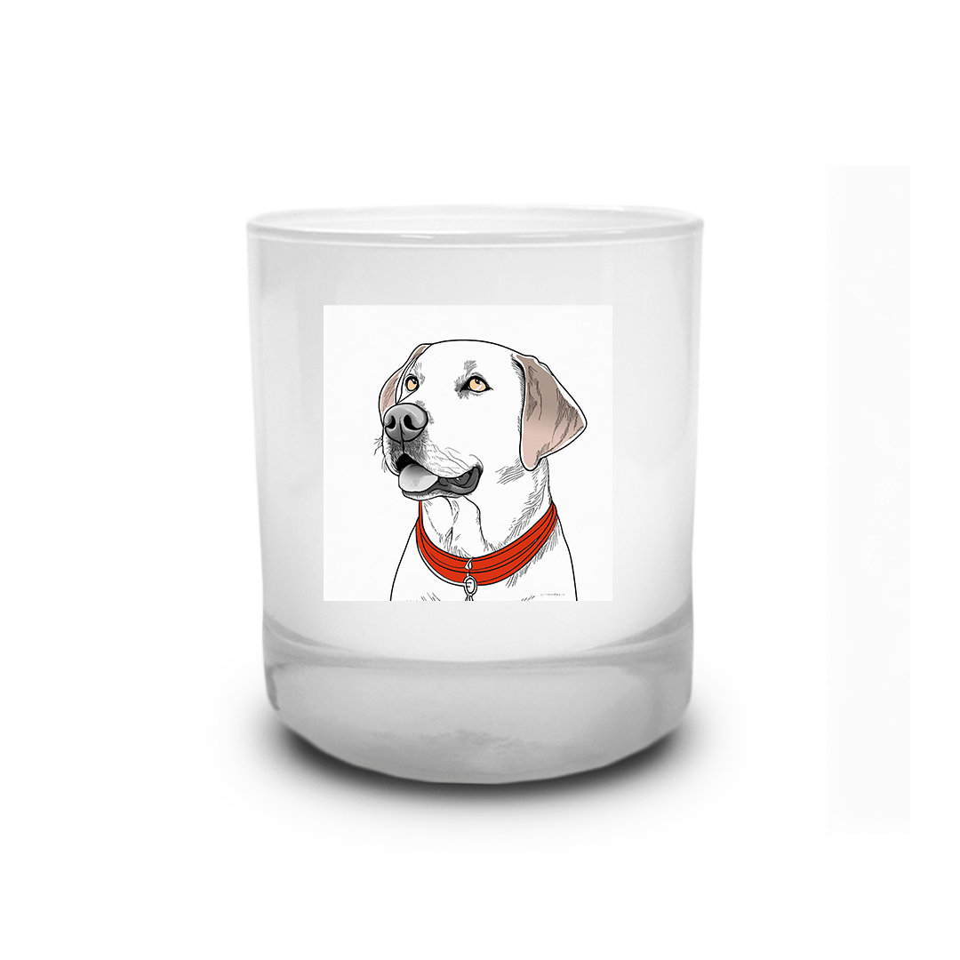 Good Dog Candle Chocolate Lab - Your Photo Candle