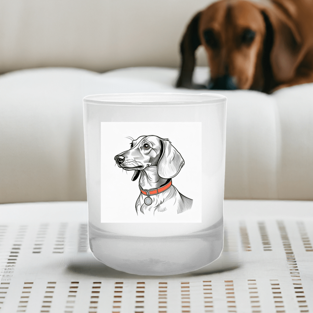 Good Dog Candle Dachshund - Your Photo Candle