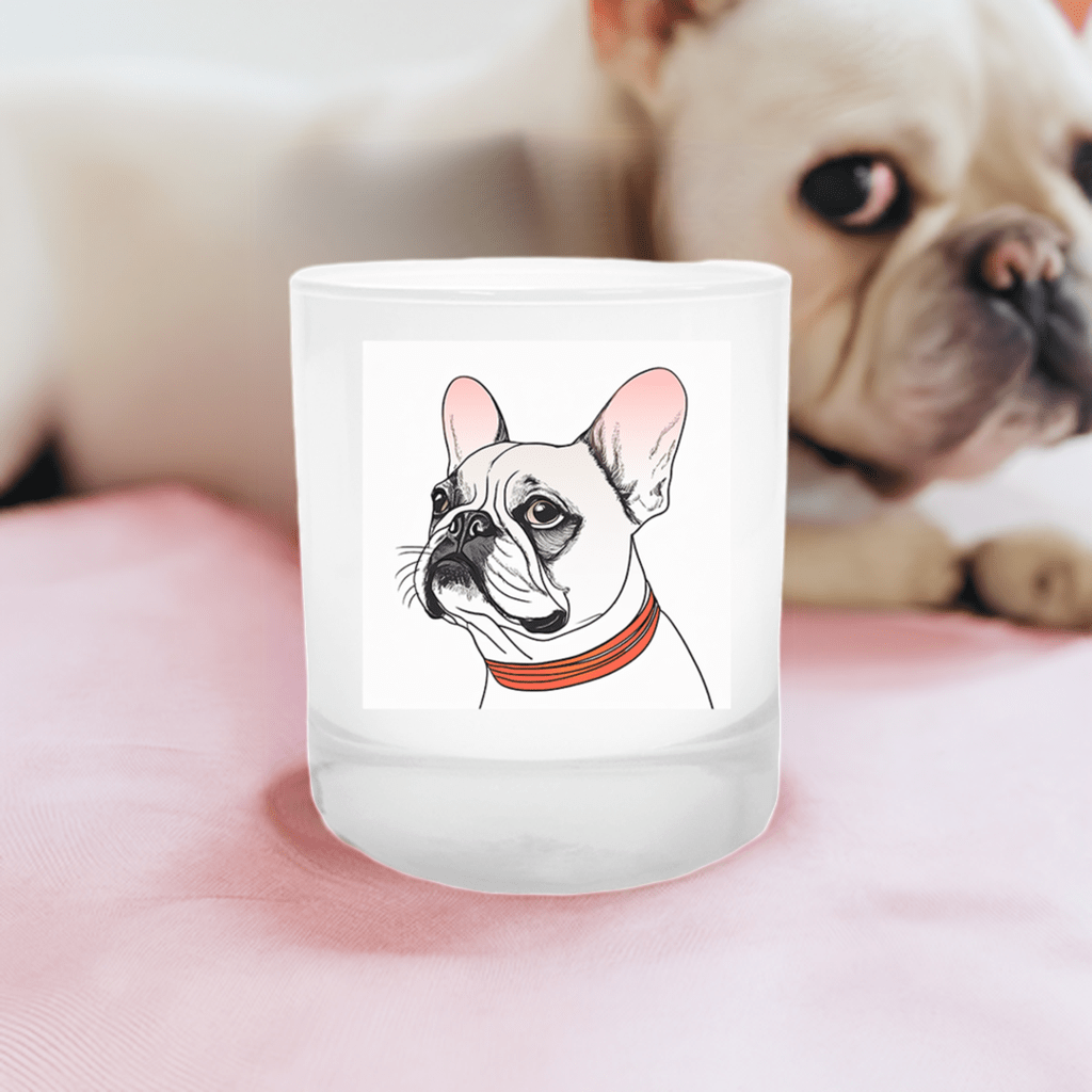 Good Dog Candle French Bulldog - Your Photo Candle