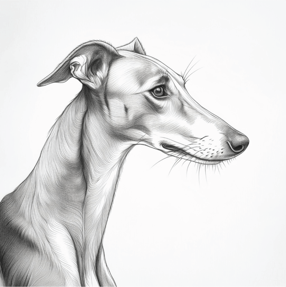 Good Dog Candle Greyhound - Your Photo Candle