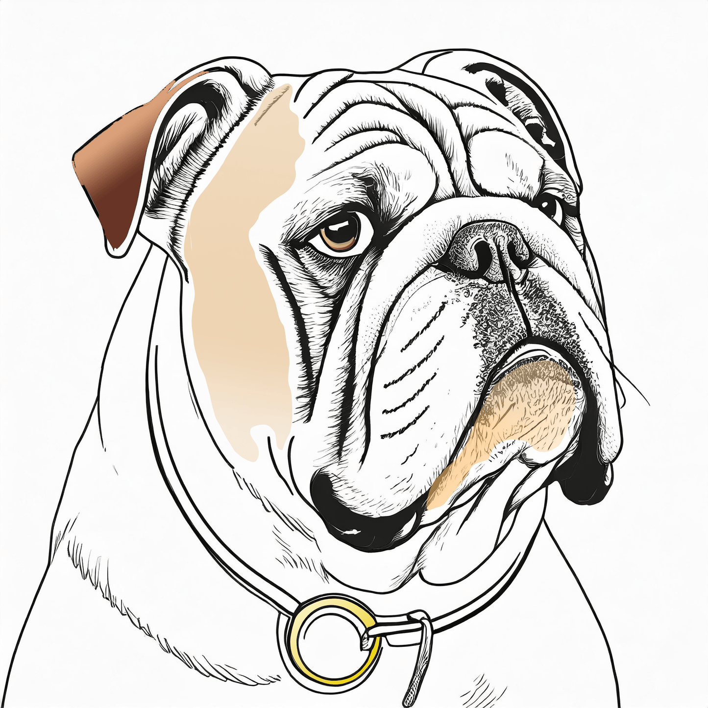 Good Dog Candle Old English Bulldog - Your Photo Candle