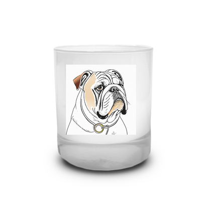 Good Dog Candle Old English Bulldog - Your Photo Candle