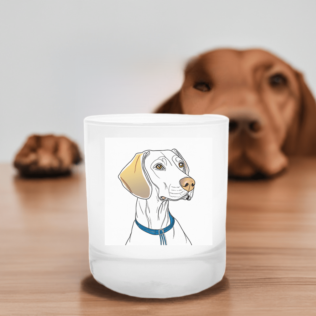 Good Dog Candle Vizsla - Your Photo Candle