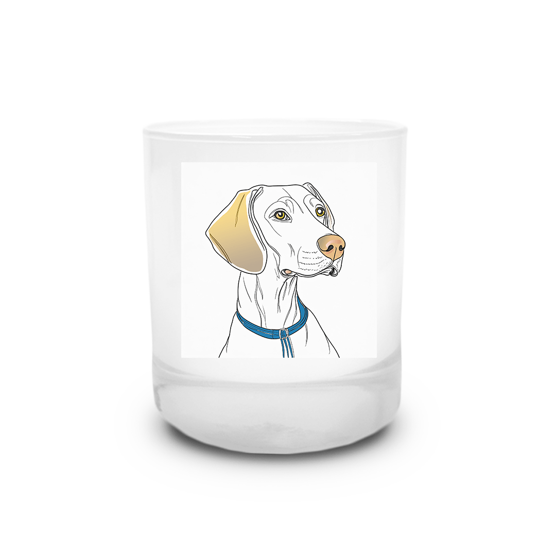 Good Dog Candle Vizsla - Your Photo Candle