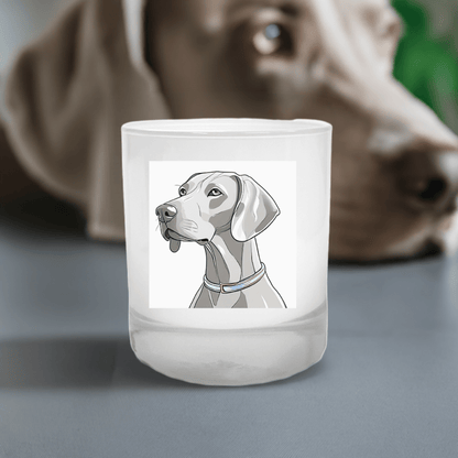 Good Dog Candle Weimaraner - Your Photo Candle