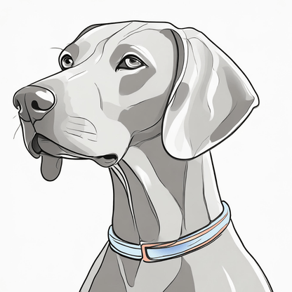 Good Dog Candle Weimaraner - Your Photo Candle