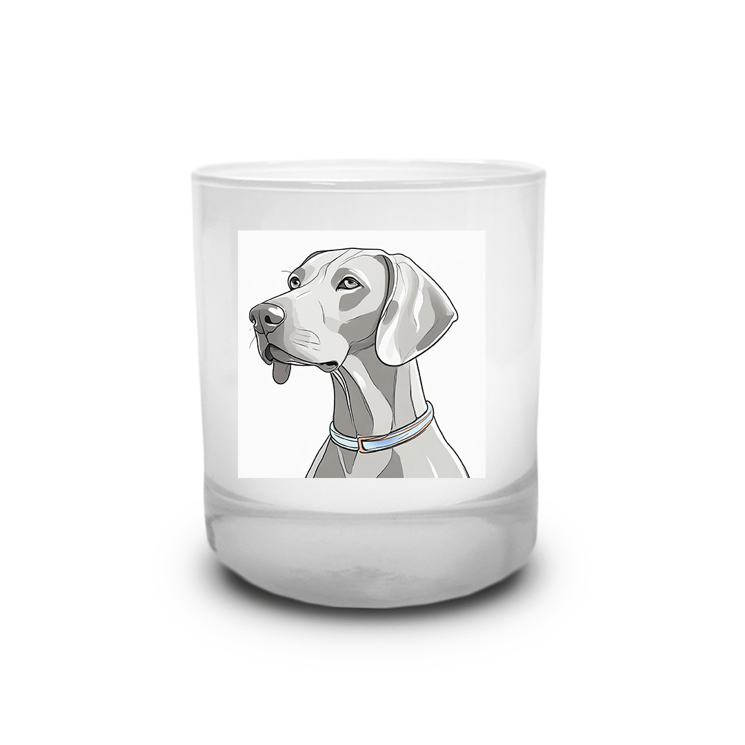 Good Dog Candle Weimaraner - Your Photo Candle