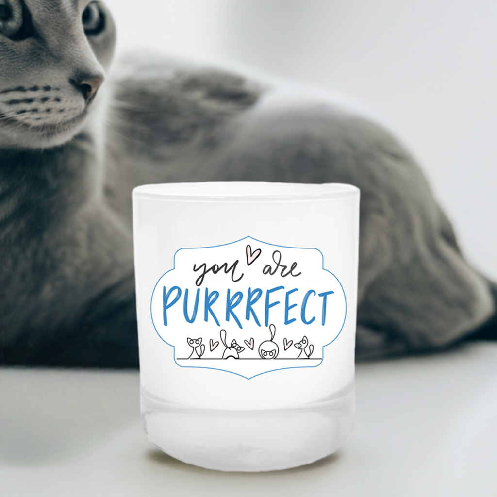 Cat Love Candle You Are Purrfect