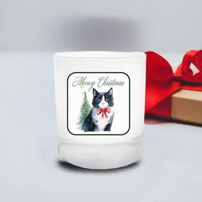 Cat Love Candle Meowy Christmas