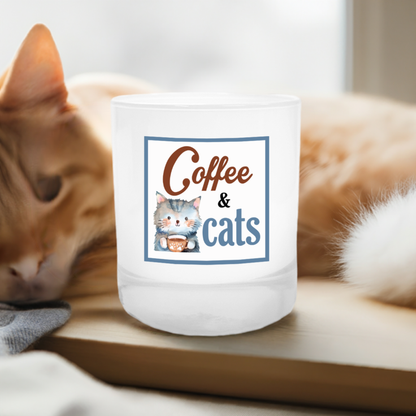 Cat Love Candle Coffee & Cats