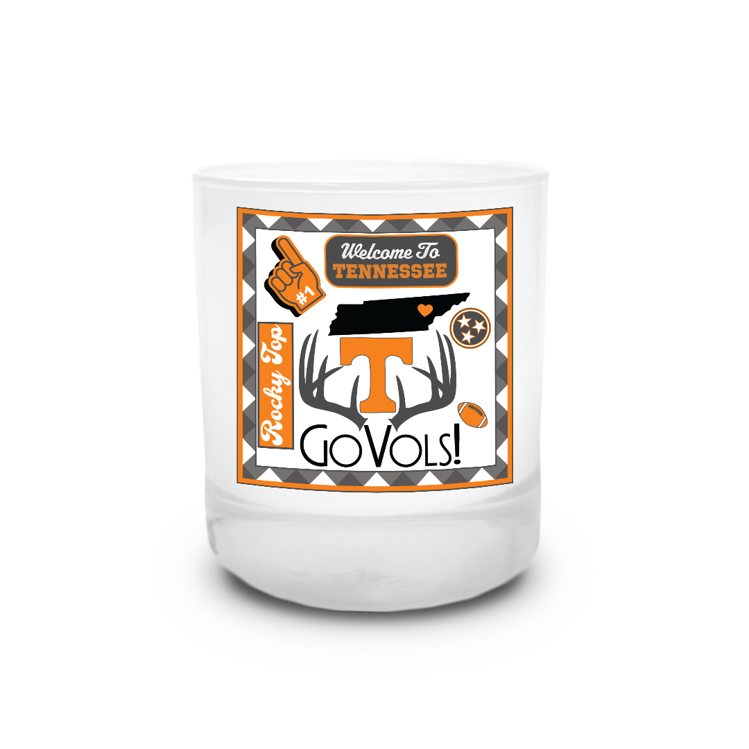 Game Day Candle Rocky Top Tennessee