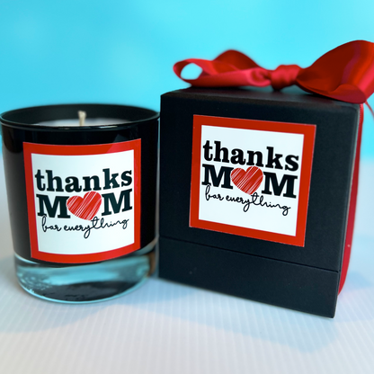 Thanks Mom For Everything Candle