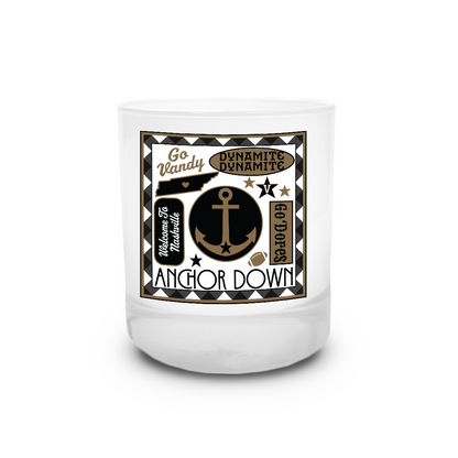 Game Day Candle Anchor Down Vandy