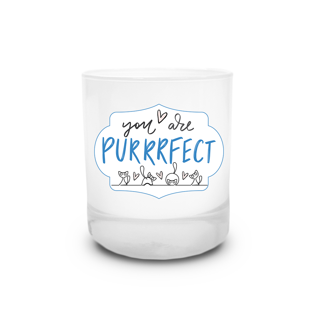 Cat Love Candle You Are Purrfect