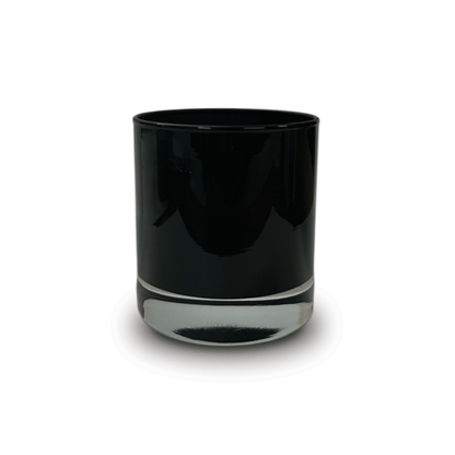Black and White Unscented Black Candle/Black Box - Your Photo Candle